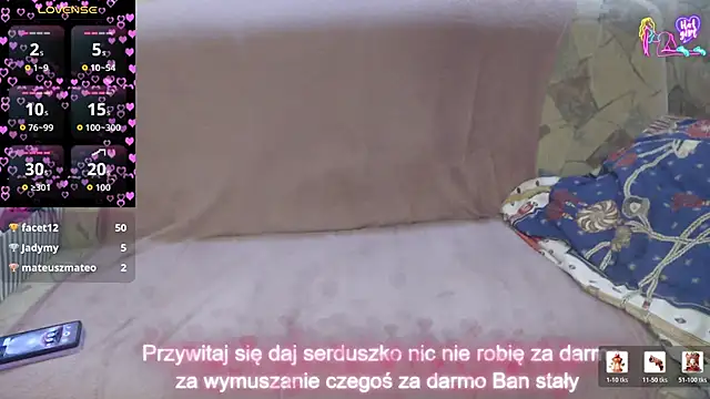 Snapshot of NapalonaMyszkapl chatting on May 13, 3:26 am NapalonaMyszkapl online show from May 13, 3:26 am