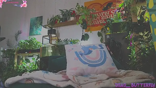 Snapshot of Dead_Butterfly chatting on March 5, 4:24 am Dead Butterfly online show from March 5, 4:24 am