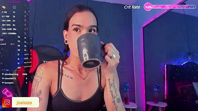 joaisaza online show from December 7, 10:01 am