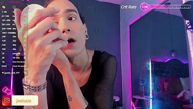 joaisaza online show from December 10, 7:16 am