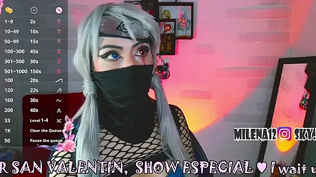 sky girl1 online show from February 8, 1:44 pm