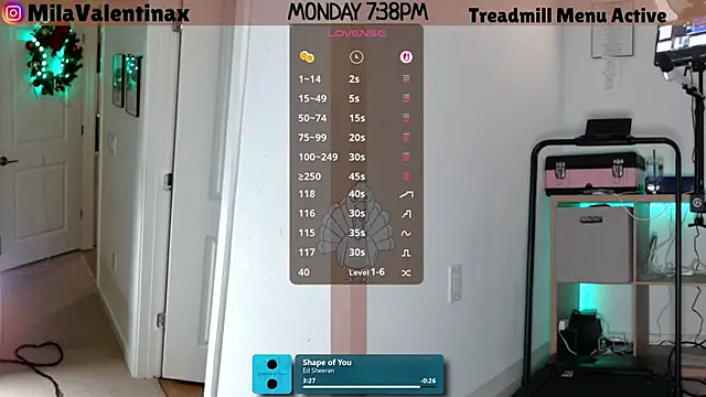 MilaValentina online show from December 2, 12:38 am