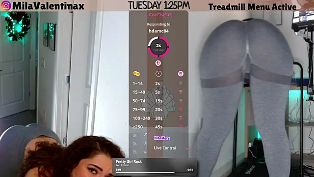 MilaValentina online show from December 2, 6:25 pm