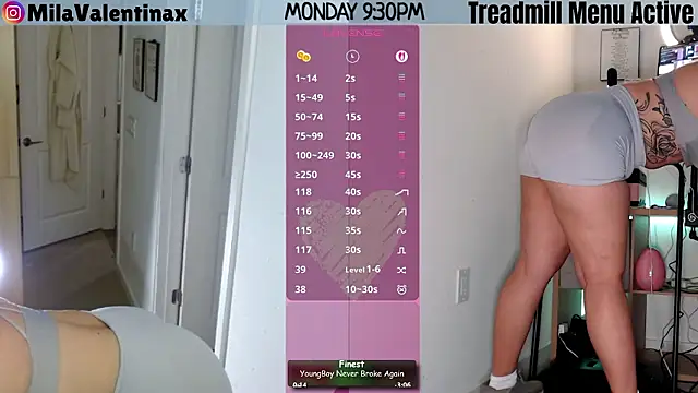 MilaValentina online show from March 17, 1:32 am