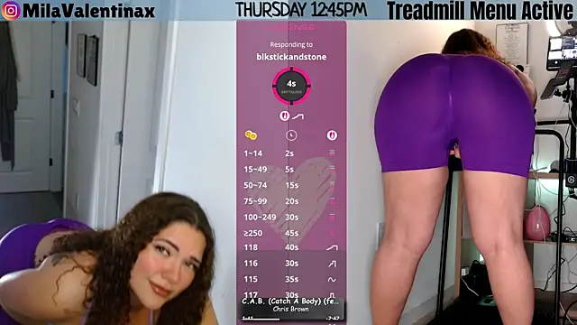 MilaValentina online show from March 26, 4:45 pm