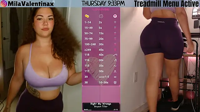 Snapshot of MilaValentina chatting on May 15, 1:34 am MilaValentina online show from May 15, 1:34 am