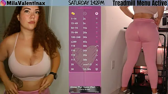 Snapshot of MilaValentina chatting on May 30, 5:43 pm MilaValentina online show from May 30, 5:43 pm