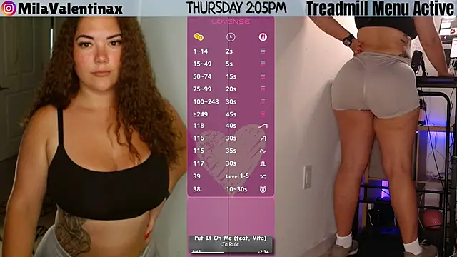 Snapshot of MilaValentina chatting on June 11, 6:06 pm MilaValentina online show from June 11, 6:06 pm