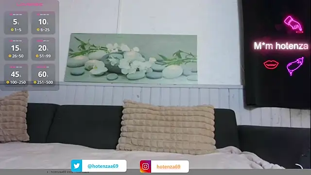 Snapshot of Hotenza69 chatting on January 16, 11:15 am Hotenza69 online show from January 16, 11:15 am