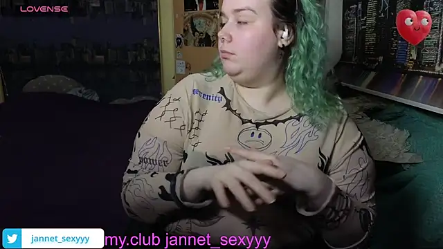 JannetPie online show from February 13, 4:03 pm