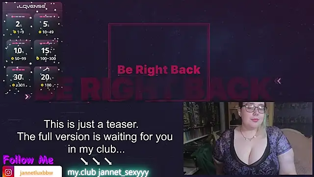 JannetPie online show from April 19, 9:28 pm