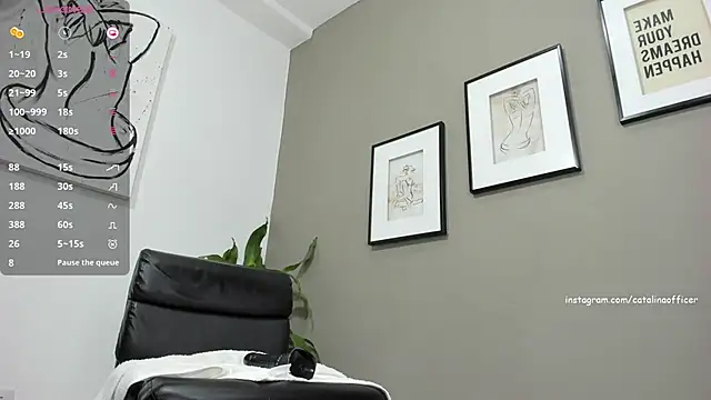 Snapshot of catalinaofficer chatting on January 20, 2:46 pm catalinaofficer online show from January 20, 2:46 pm