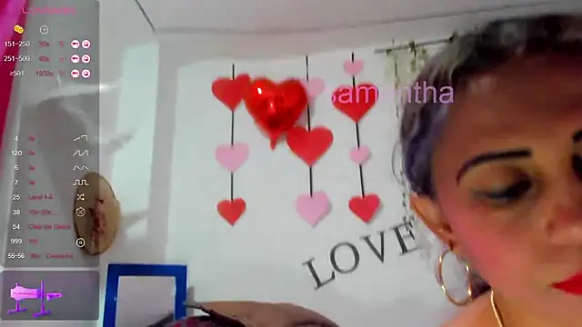 samantha  smile online show from April 12, 10:48 pm