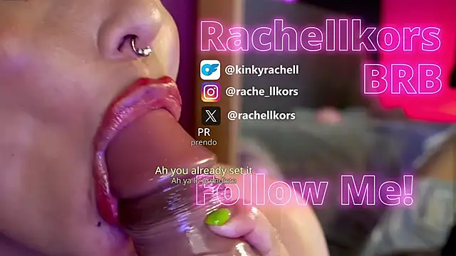 Snapshot of Rachellkors chatting on September 29, 2:44 pm Rachellkors online show from September 29, 2:44 pm