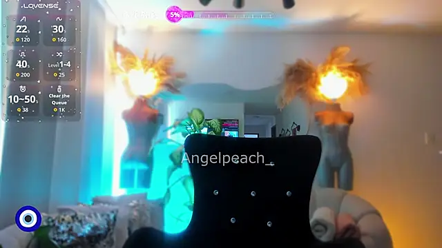 Angel Peach online show from December 15, 1:04 pm
