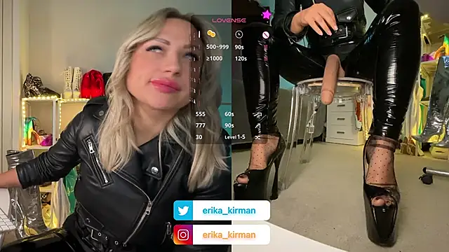 Erika Kirman online show from January 24, 9:28 am