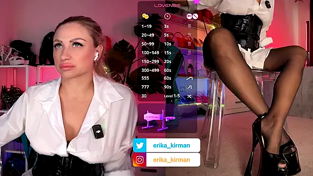 Erika Kirman online show from September 25, 12:09 pm