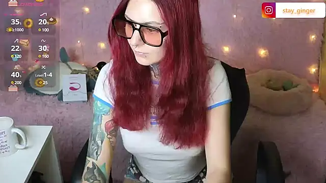 Ginger Stay online show from January 22, 4:12 pm