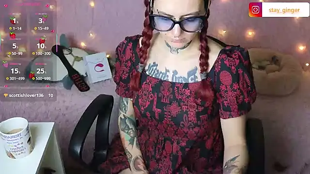 Ginger Stay online show from February 4, 3:47 pm