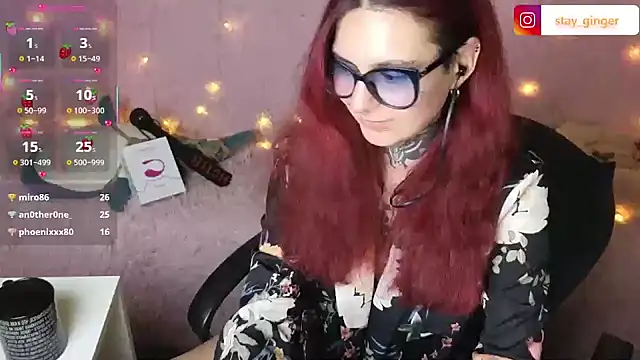 Ginger Stay online show from February 6, 11:48 pm