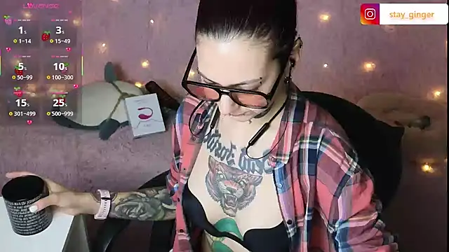 Ginger Stay online show from February 10, 9:14 am