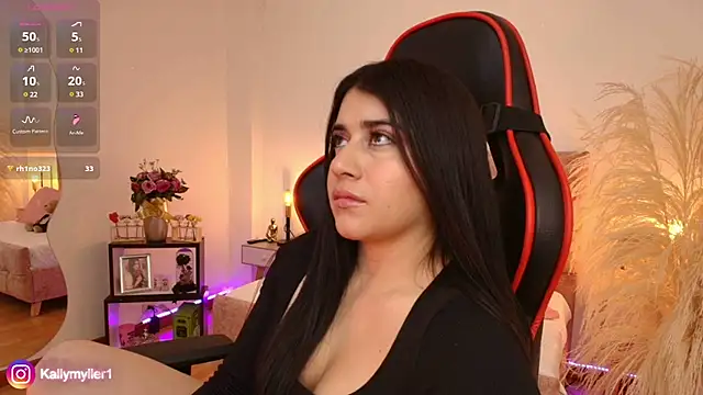 Snapshot of KallyMyller1 chatting on January 8, 10:16 pm KallyMyller1 online show from January 8, 10:16 pm