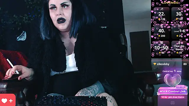 Psychobitch7 online show from April 5, 8:55 am