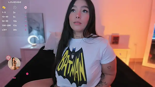 shantall vidales  online show from February 22, 9:02 pm