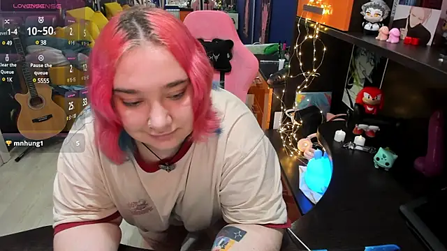 Snapshot of Softie_Sofy chatting on February 1, 5:28 am Softie Sofy online show from February 1, 5:28 am