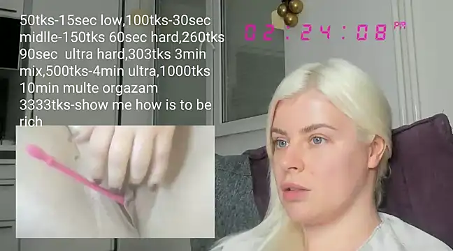 queenofthenighttt online show from March 6, 1:24 pm