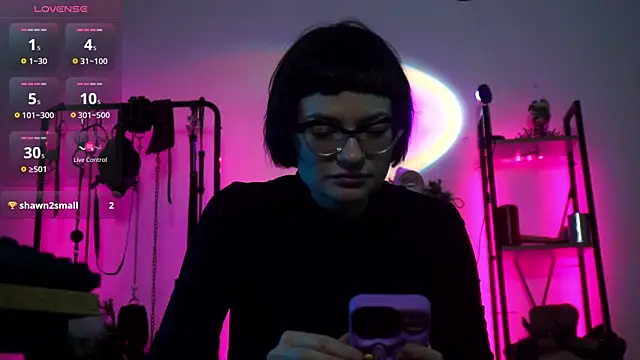 CyberXGoddess online show from December 15, 1:43 am