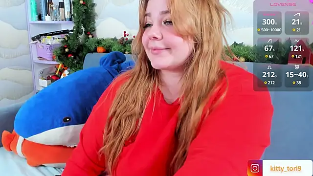 Tori cat online show from December 26, 1:10 pm