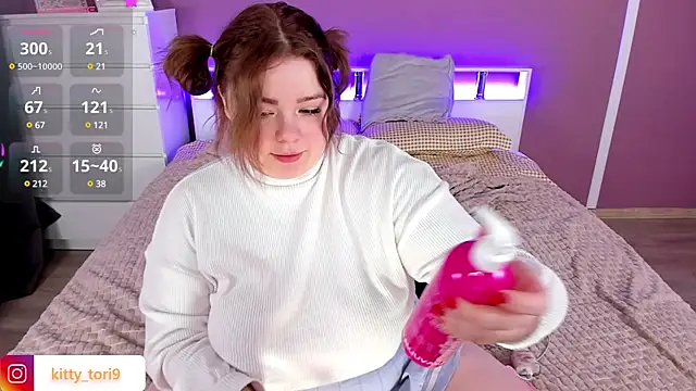 Tori cat online show from January 18, 1:08 pm