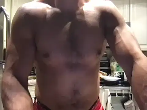 Snapshot of BigGuyMuscle chatting on March 15, 4:46 am BigGuyMuscle online show from March 15, 4:46 am