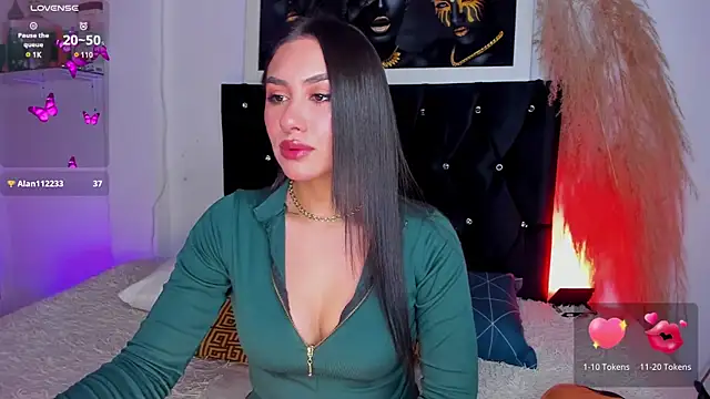 Snapshot of Ambar_pe_ chatting on February 9, 9:06 pm Ambar pe online show from February 9, 9:06 pm