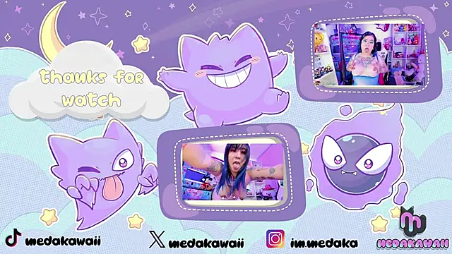 meda kawaii  online show from February 22, 2:17 am