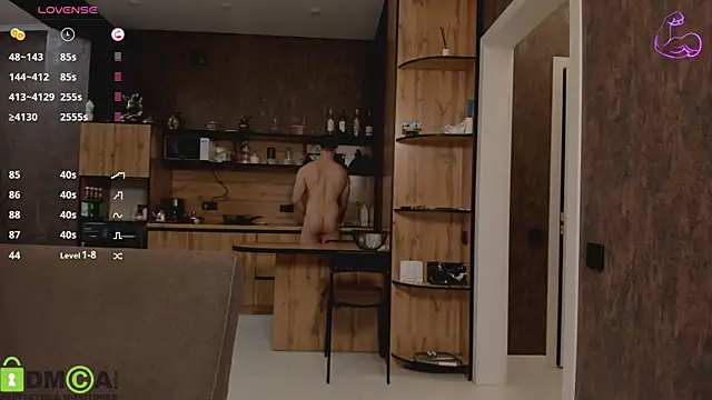 Model Mike online show from April 8, 5:07 am