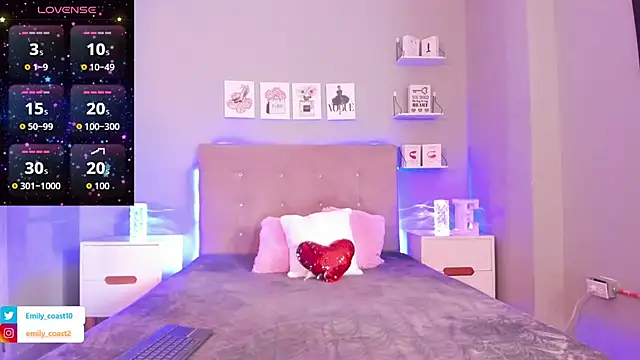 EmilyCoast-1 online show from April 13, 2:22 pm