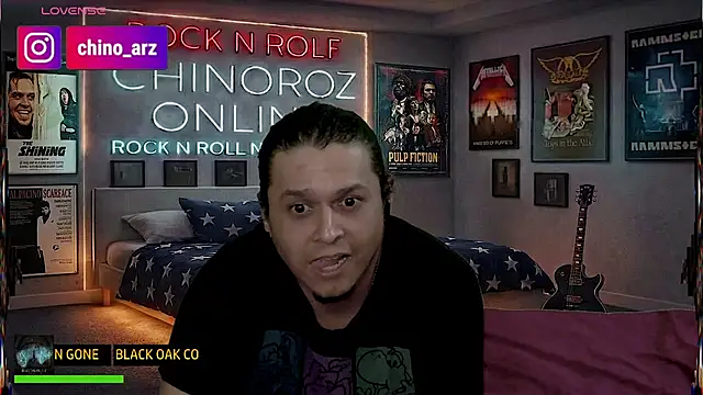 chino roz online show from April 10, 8:13 pm