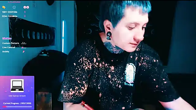 Marieblueeyes online show from March 6, 10:50 pm