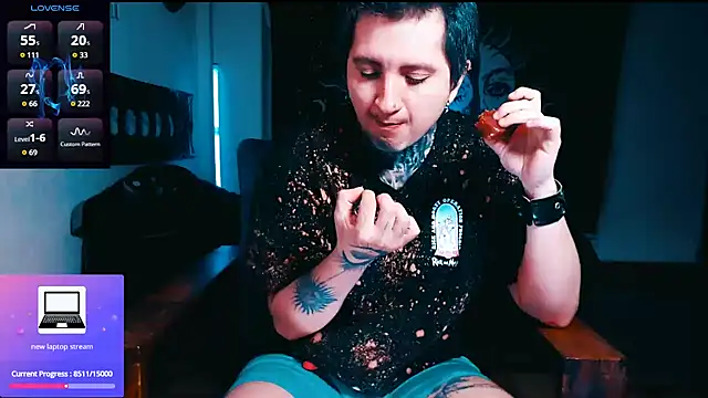 Marieblueeyes online show from March 21, 1:21 am