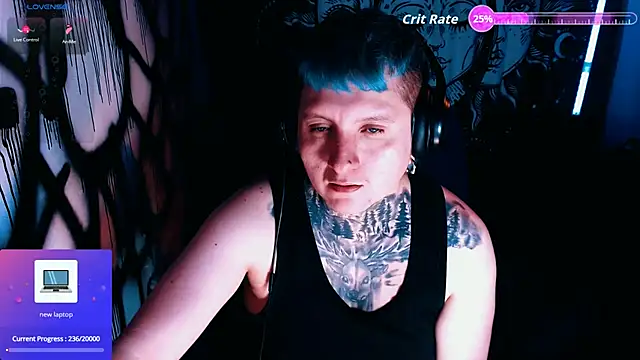 Marieblueeyes online show from April 21, 5:58 am