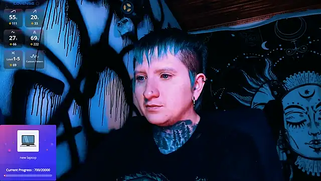 Marieblueeyes online show from April 24, 3:31 am