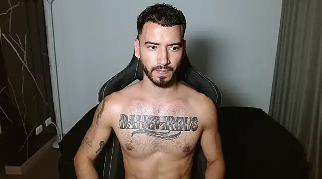 Snapshot of Dangerous-Men chatting on February 6, 1:05 am Dangerous-Men online show from February 6, 1:05 am