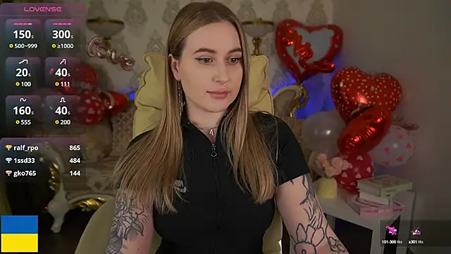 Snapshot of ArolinaNight chatting on February 15, 7:16 am ArolinaNight online show from February 15, 7:16 am