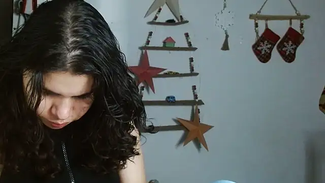 Snapshot of Nikkykora15 chatting on December 14, 1:55 am Nikkykora15 online show from December 14, 1:55 am