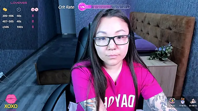 Snapshot of gentle_muse chatting on February 19, 4:23 am gentle muse online show from February 19, 4:23 am