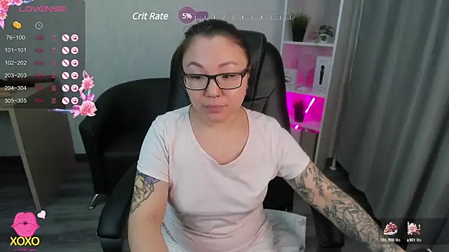 Snapshot of gentle_muse chatting on February 24, 1:13 am gentle muse online show from February 24, 1:13 am