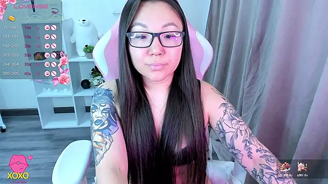 Snapshot of gentle_muse chatting on March 19, 4:03 am gentle muse online show from March 19, 4:03 am