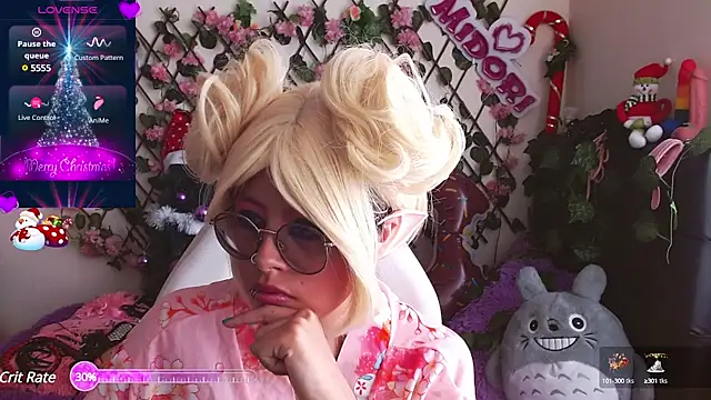 MidoriQuiinn online show from December 18, 5:00 pm